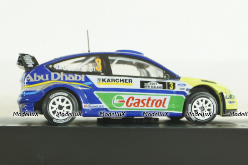 Ford Focus RS WRC M.Gronholm Rally New Zeland 2007, Vencedores de Rally  , Altaya 1:43
