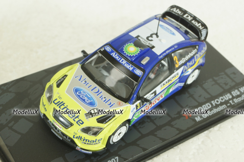 Ford Focus RS WRC M.Gronholm Rally New Zeland 2007, Vencedores de Rally  , Altaya 1:43