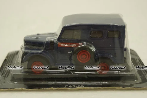 Газ-69 Милиция 1953, Автолегенды СССР Спецвыпуск-Милиция СССР №2 1:43