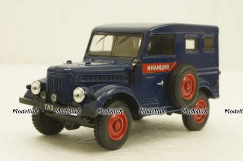 Газ-69 Милиция 1953, Автолегенды СССР Спецвыпуск-Милиция СССР №2 1:43