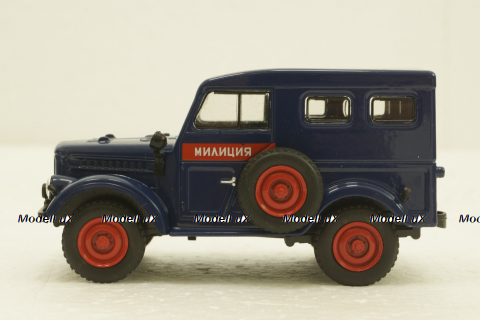 Газ-69 Милиция 1953, Автолегенды СССР Спецвыпуск-Милиция СССР №2 1:43