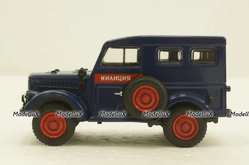 Газ-69 Милиция 1953, Автолегенды СССР Спецвыпуск-Милиция СССР №2 1:43