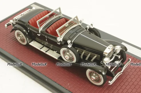 Duesenberg SJ 2608 J-582 Torpedo Phaeton Walker La Grande, black, 1930, MX40406-051, Matrix 1:43 