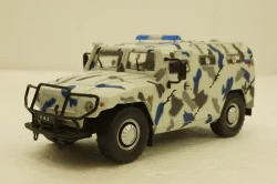 Газ-233036 Тигр СПМ-2 2005 Автолегенды СССР Спецвыпуск-Милиция СССР №10 1:43