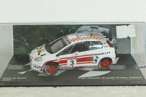 Fiat Abarth Grande Punto S2000 A.Alen Rally Russia 2007, Altaya 1:43