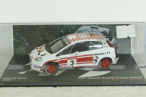 Fiat Abarth Grande Punto S2000 A.Alen Rally Russia 2007, Altaya 1:43