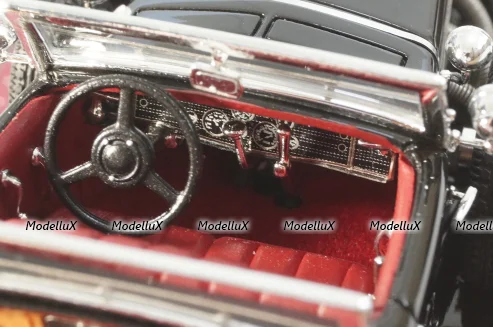 Duesenberg SJ 2608 J-582 Torpedo Phaeton Walker La Grande, black, 1930, MX40406-051, Matrix 1:43 