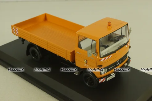 Mercedes LP 608 truck, orange, 03526, Schuco 1:43