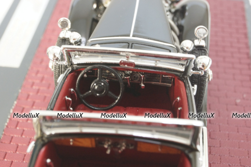 Duesenberg SJ 2608 J-582 Torpedo Phaeton Walker La Grande, black, 1930, MX40406-051, Matrix 1:43 