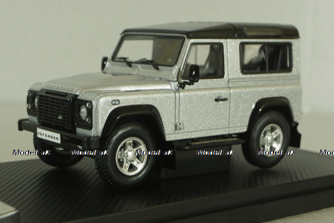 Land Rover Defender 90 2014, silver, 410207, Almost Real 1:43