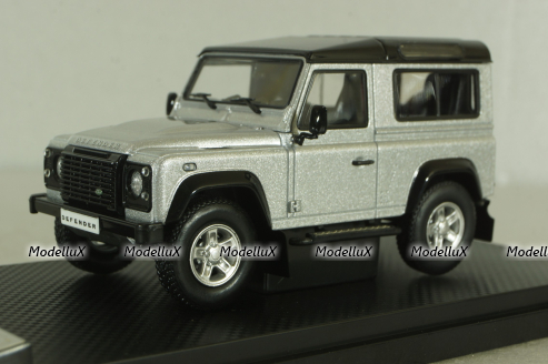 Land Rover Defender 90 2014, silver, 410207, Almost Real 1:43