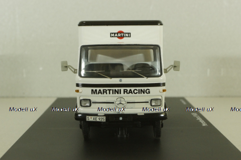 Mercedes LP 608 truck Martini-Porsche racing, white, 03520, Schuco 1:43