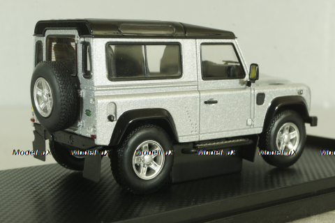Land Rover Defender 90 2014, silver, 410207, Almost Real 1:43