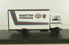 Mercedes LP 608 truck Martini-Porsche racing, white, 03520, Schuco 1:43