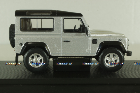 Land Rover Defender 90 2014, silver, 410207, Almost Real 1:43