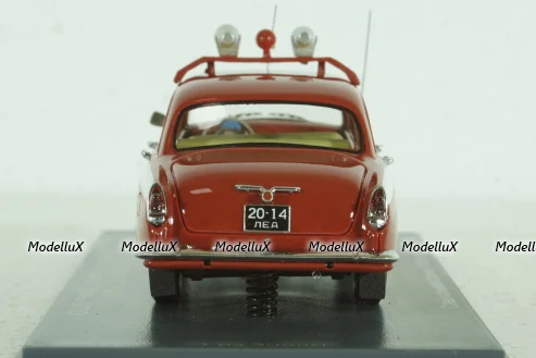 Газ-21Л Волга, управление пожарной охраны (УПО) 1970, красный, 49511, NEO 1:43
