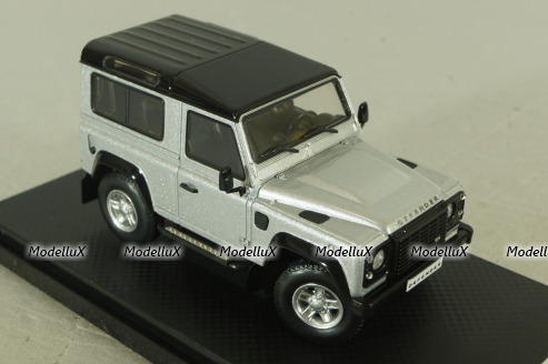 Land Rover Defender 90 2014, silver, 410207, Almost Real 1:43