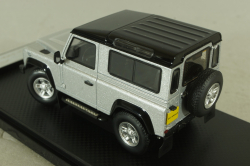 Land Rover Defender 90 2014, silver, 410207, Almost Real 1:43