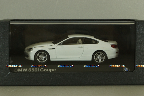 BMW 650i Coupe (F13) 2011, white, 80432167080, Jadi 1:43