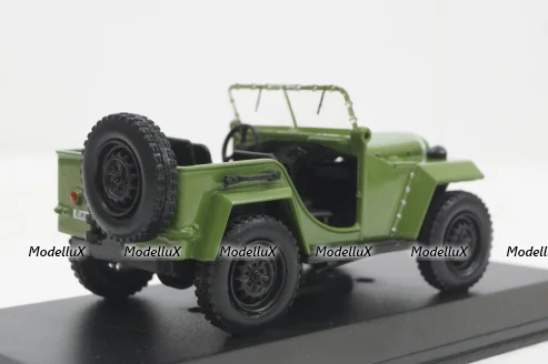 Газ-67Б зеленый Legendarni Automobily Minule Ery №112
