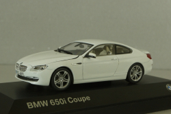 BMW 650i Coupe (F13) 2011, white, 80432167080, Jadi 1:43 Уценка!