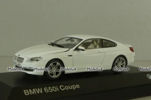BMW 650i Coupe (F13) 2011, white, 80432167080, Jadi 1:43 Уценка!