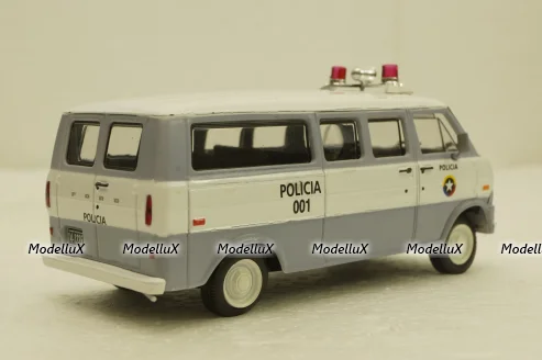 Ford Econoline, Policia 001,Автолегенды СССР 1:43
