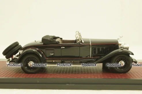 Cadillac V-16 452 Roadster Fleetwood (open) blue, 1930, MX20301-451, Matrix 1:43