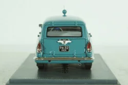 Газ-22М Волга, милиция 1964, бирюзовый, NEO 1:43