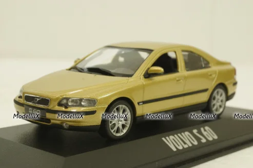 Volvo S60, 2002, gold, 433171263, Minichamps 1:43 