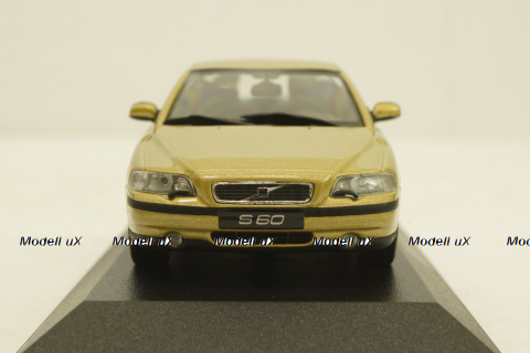 Volvo S60, 2002, gold, 433171263, Minichamps 1:43 