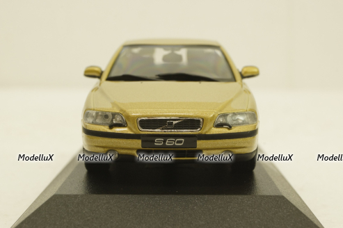 Volvo S60, 2002, gold, 433171263, Minichamps 1:43 