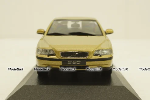 Volvo S60, 2002, gold, 433171263, Minichamps 1:43 