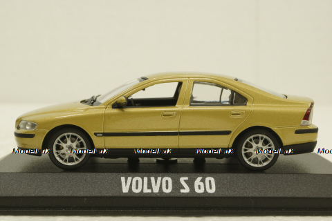Volvo S60, 2002, gold, 433171263, Minichamps 1:43 