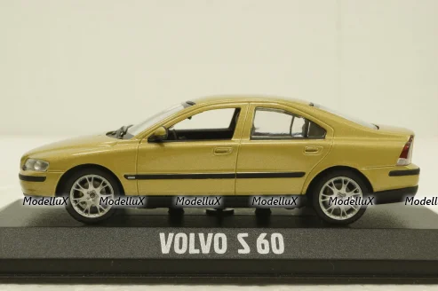 Volvo S60, 2002, gold, 433171263, Minichamps 1:43 