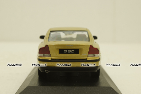Volvo S60, 2002, gold, 433171263, Minichamps 1:43 