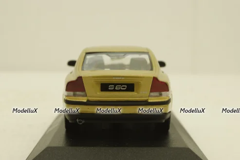Volvo S60, 2002, gold, 433171263, Minichamps 1:43 