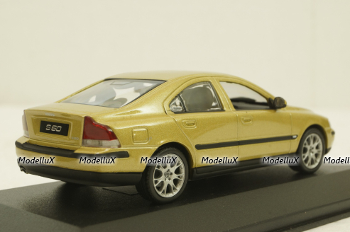Volvo S60, 2002, gold, 433171263, Minichamps 1:43 