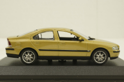 Volvo S60, 2002, gold, 433171263, Minichamps 1:43