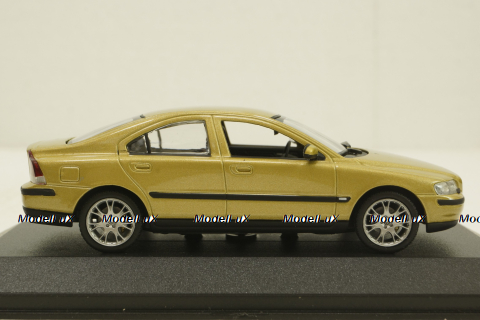Volvo S60, 2002, gold, 433171263, Minichamps 1:43 