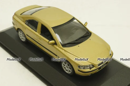 Volvo S60, 2002, gold, 433171263, Minichamps 1:43 
