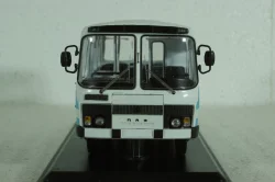 Паз-3205 автобус 1989, голубо-белый, SSM4002, SSM 1:43