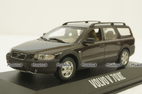 Volvo V70XC, brown, 10411, Minichamps 1:43