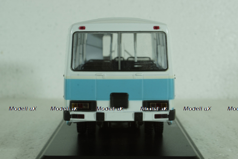 Паз-3205 автобус 1989, голубо-белый, SSM4002, SSM 1:43