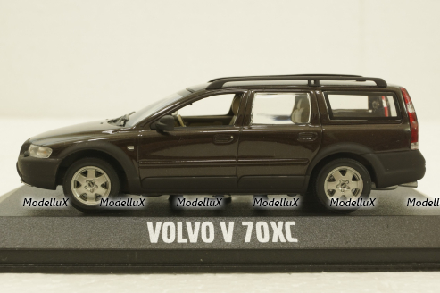 Volvo V70XC, brown, 10411, Minichamps 1:43