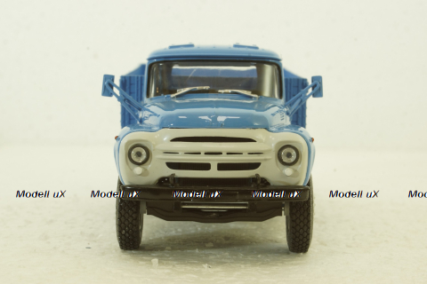 Зил-130 бортовой, голубой №1, Ultra Models 1:43