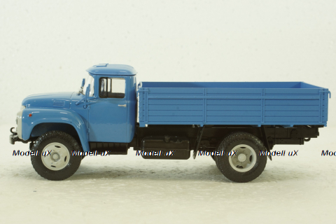 Зил-130 бортовой, голубой №1, Ultra Models 1:43