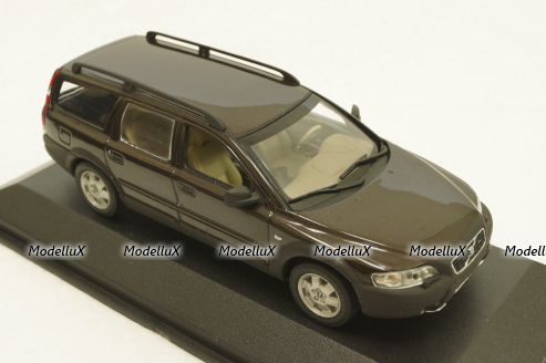 Volvo V70XC, brown, 10411, Minichamps 1:43