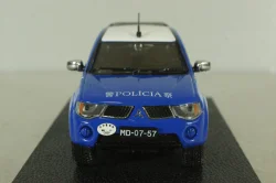 Mitsubishi L200 Macau Police Department 2007, blue, 29344, Vitesse 1:43