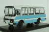 Паз-3205 автобус 1989, голубо-белый, SSM4002, SSM 1:43 Уценка!